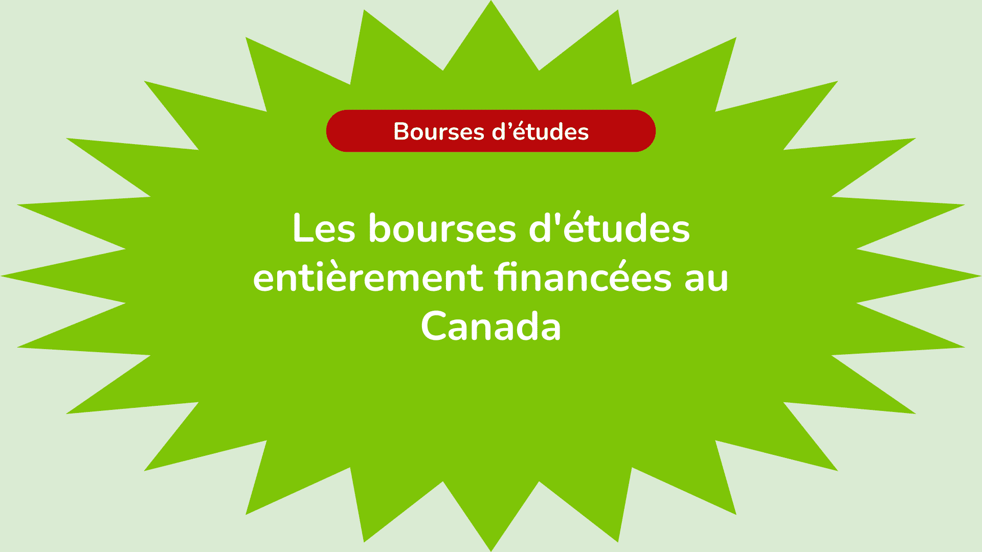 Les 21 bourses d'études entièrement financées au Canada en 2022